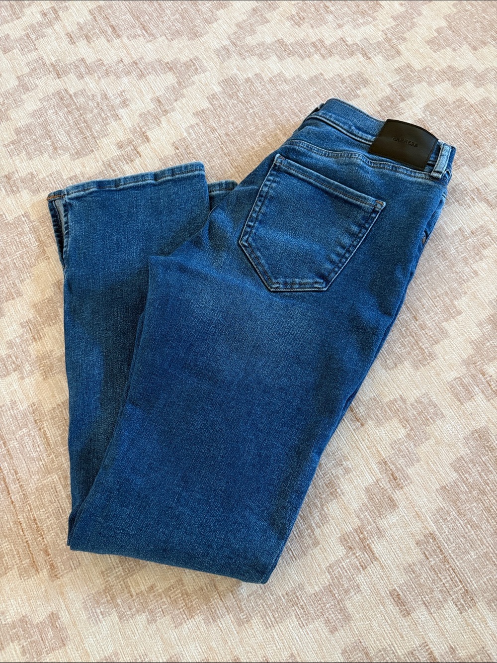 Express Blue Jeans Skyscraper Mid Rise 8S